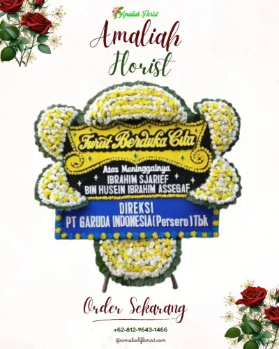 Papan Bunga Duka di Sambungrejo